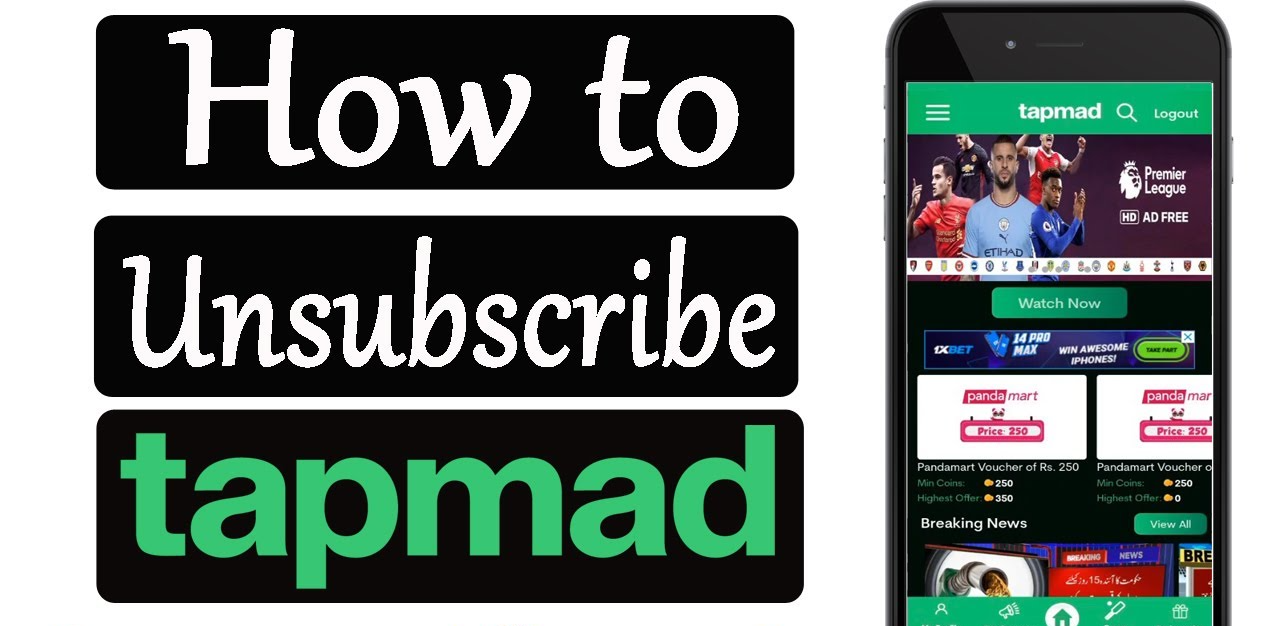 Jazz Tapmad Unsubscribe Code